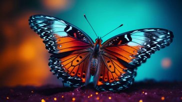 colorful butterfly live wallpaper