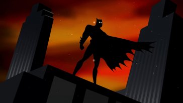 batman on building live wallpaper