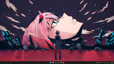 darling in the franxx live wallpaper