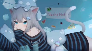 nekoha shizuku with cats live wallpaper