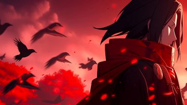 itachi alone live wallpaper