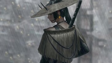 elegant rainfall warrior live wallpaper