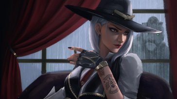 ashe (overwatch) live wallpaper