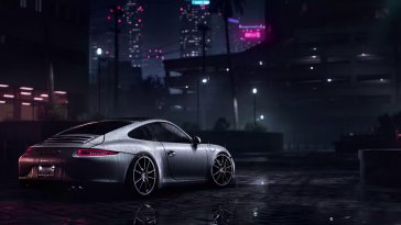 porsche 911 carrera s (nfs) live wallpaper