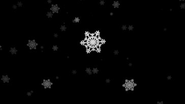 falling snowflakes live wallpaper
