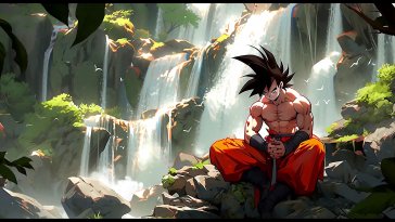 Dragon Ball Goku Blue Desktop Wallpaper - Dragon Ball Wallpaper