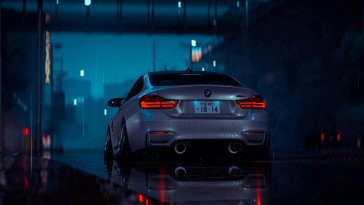 bmw m4 gray live wallpaper