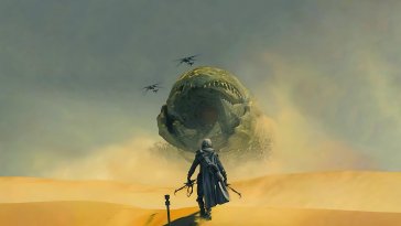 dune sandworm live wallpaper