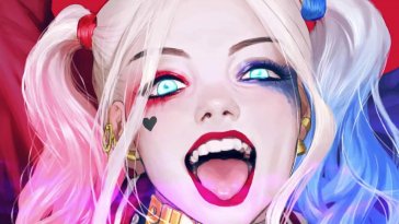 harley quinn wicked grin live wallpaper