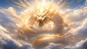 golden dragon live wallpaper