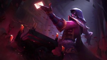 blood moon twisted fate live wallpaper