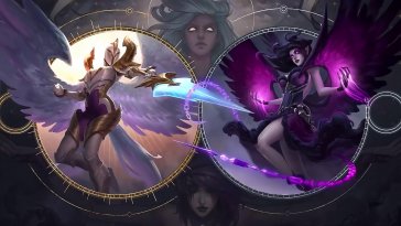 kayle & morgana live wallpaper