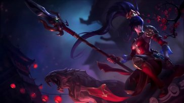 warring kingdoms nidalee live wallpaper