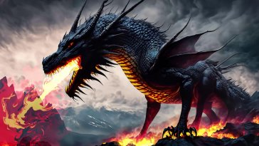 fire dragon live wallpaper