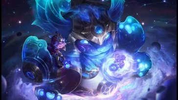 cosmic paladins nunu & willump live wallpaper