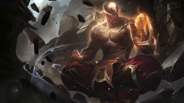 god fist lee sin live wallpaper