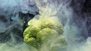smoky broccoli live wallpaper