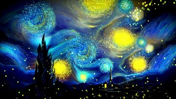 starry sky live wallpaper