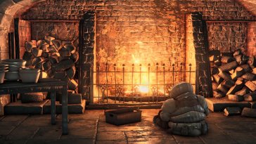 fireplace (dark souls 3) live wallpaper