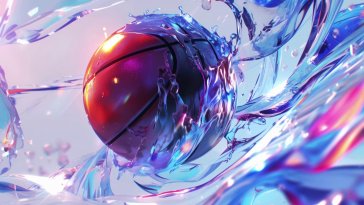 basketball (ball) live wallpaper