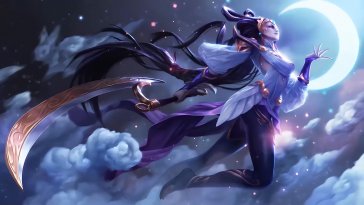 lunar goddess diana live wallpaper