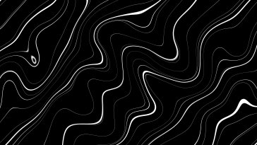black and white waves live wallpaper