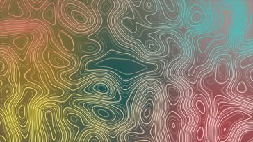 colorful topography live wallpaper
