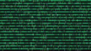 green binary code live wallpaper