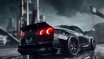 nissan gt-r (nfs) live wallpaper