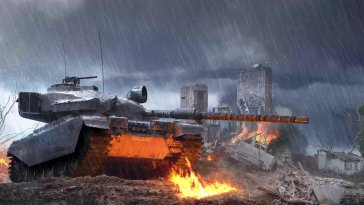 battle in world of tanks live wallpaper