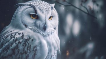 snowy owl live wallpaper