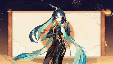 genshin impact: xianyun's grace live wallpaper