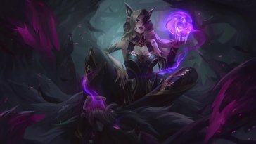 hall of legends ahri live wallpaper