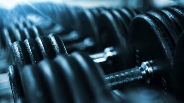 gym dumbbells live wallpaper