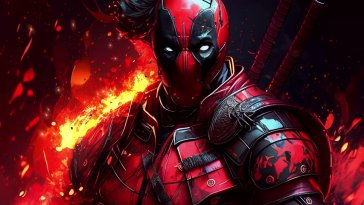 deadpool cyberpunk live wallpaper