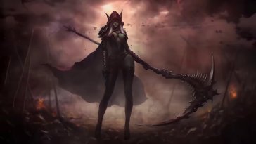 sylvanas the banshee queen live wallpaper