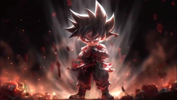 kid goku (dragon ball) live wallpaper