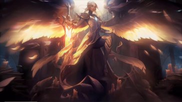 silver kayle (lol) live wallpaper