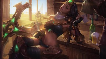 sivir: blade of the sands live wallpaper