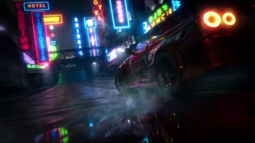 skyline on the street (need for speed) live wallpaper