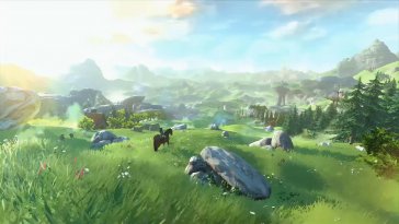 breath of the wild landscape live wallpaper