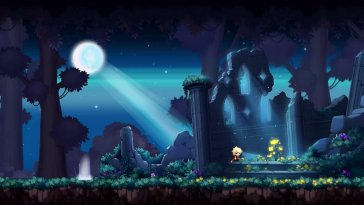 maplestory: moonflower hill live wallpaper