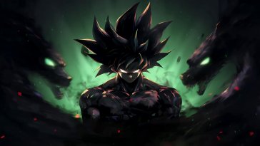 saiyan warrior goku live wallpaper