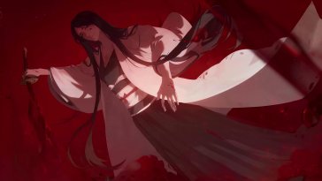 unohana's bankai (bleach) live wallpaper