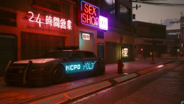 police (cyberpunk 2077) live wallpaper