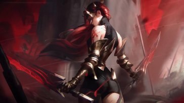 chosen of the wolf katarina live wallpaper