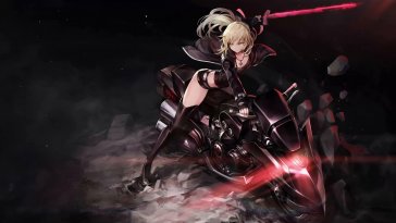 alter saber on motorcycle live wallpaper