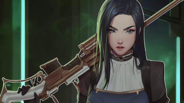 arcane caitlyn live wallpaper