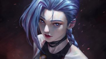 the beautiful chaos of jinx live wallpaper