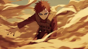 gaara (naruto) live wallpaper